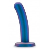 Синяя насадка с гладкой поверхностью Surrender 5.75 Inch Intermediate Pegging Dildo - 14,6 см. - Blush Novelties - купить с доставкой в Тольятти