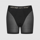 Трусики-шорты для фиксации насадок Strap-on-me Harness Lingerie Halo - size S - Strap-on-me - купить с доставкой в Тольятти