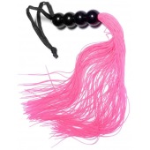 Розовая силиконовая плеть - 35,5 см. - Boys of Toys - купить с доставкой в Тольятти