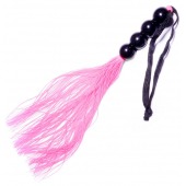 Розовая силиконовая плеть - 35,5 см. - Boys of Toys - купить с доставкой в Тольятти