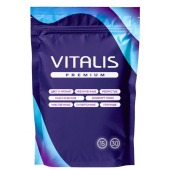 Ребристые презервативы VITALIS Premium Ribbed - 15 шт. - Vitalis - купить с доставкой в Тольятти