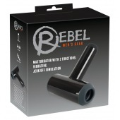 Черный мастурбатор с удобной ручкой Masturbator with 2 Functions - Orion - в Тольятти купить с доставкой