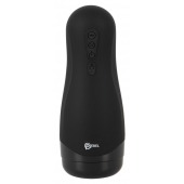 Черный вибромастурбатор с подогревом Masturbator with 3 Functions - Orion - в Тольятти купить с доставкой