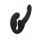 Черный безремневой страпон Share Lite - Fun Factory - купить с доставкой в Тольятти