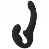 Черный безремневой страпон Share Lite - Fun Factory - купить с доставкой в Тольятти