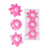 Комплект из трех розовых эрекционных колец - Erowoman-Eroman - в Тольятти купить с доставкой