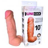 Фаллическая насадка Харнесс UNICOCK 10  - 25 см. - LOVETOY (А-Полимер) - купить с доставкой в Тольятти