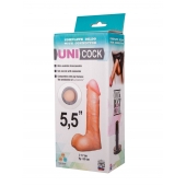 Фаллическая насадка Харнесс UNICOCK 5,5  - 17 см. - LOVETOY (А-Полимер) - купить с доставкой в Тольятти