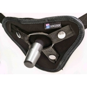 Вибрострапон с двумя насадками UniStrap - 18 и 18 см. - LOVETOY (А-Полимер) - купить с доставкой в Тольятти