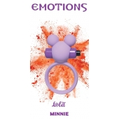 Сиреневое эрекционное виброколечко Emotions Minnie - Lola Games - в Тольятти купить с доставкой