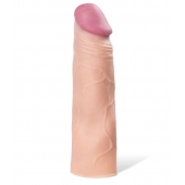 Реалистичная насадка с ярко выраженной головкой - 16,5 см. - A-toys - в Тольятти купить с доставкой