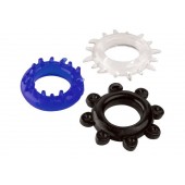 Набор из 3 разноцветных эрекционных колец - A-toys - в Тольятти купить с доставкой