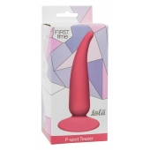 Розовая анальная пробка P-spot Teazer Pink - 12,2 см. - Lola Games - в Тольятти купить с доставкой