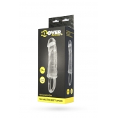 Прозрачная насадка с петлёй для фиксации - 14 см. - ToyFa - в Тольятти купить с доставкой