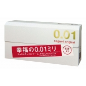 Супер тонкие презервативы Sagami Original 0.01 - 5 шт. - Sagami - купить с доставкой в Тольятти