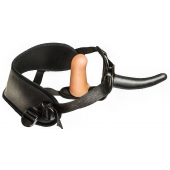 Женский страпон с вагинальной пробкой Woman Strap - 12 см. - LOVETOY (А-Полимер) - купить с доставкой в Тольятти