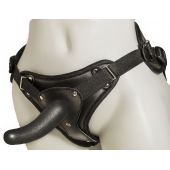 Женский страпон с вагинальной пробкой Woman Strap - 12 см. - LOVETOY (А-Полимер) - купить с доставкой в Тольятти