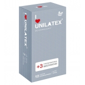 Презервативы с точками Unilatex Dotted - 12 шт. + 3 шт. в подарок - Unilatex - купить с доставкой в Тольятти