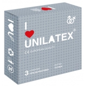Презервативы с точками Unilatex Dotted - 3 шт. - Unilatex - купить с доставкой в Тольятти