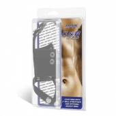 Кольцо на член и мошонку Cock Ring With 2  Ball Stretcher And Optional Weight Ring - BlueLine - в Тольятти купить с доставкой