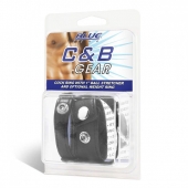 Утяжка для мошонки и пениса Cock Ring With 1  Ball Stretcher And Optional Weight Ring - BlueLine - купить с доставкой в Тольятти