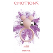 Розовое эрекционное виброколечко Emotions Minnie Light pink - Lola Games - в Тольятти купить с доставкой