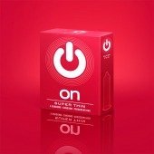 Супертонкие презервативы ON) Super Thin - 3 шт. - ON) - купить с доставкой в Тольятти