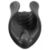 Чёрный мастурбатор Vibrating Silicone Stimulator с вибрацией - Pipedream - в Тольятти купить с доставкой