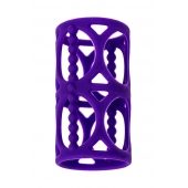 Фиолетовая насадка-сетка на член - A-toys - в Тольятти купить с доставкой