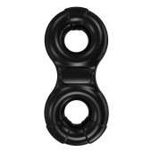 Чёрное эрекционное виброкольцо Eight - Bathmate - в Тольятти купить с доставкой