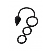 Тройное эрекционное кольцо с анальным хвостом Drop S-size - Erotist Adult Toys - в Тольятти купить с доставкой