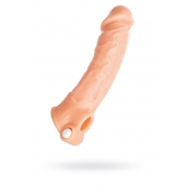 Удлиняющая насадка на пенис с вибрацией - 18,5 см. - ToyFa - в Тольятти купить с доставкой