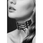 Оригинальный ошейник-чокер со шнуровкой - Bijoux Pour Toi - купить с доставкой в Тольятти