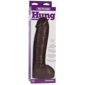 Большая насадка для трусиков Vac-U-Lock Realistic Hung - 31,7 см. - Doc Johnson - купить с доставкой в Тольятти