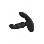 Черный силиконовый стимулятор простаты Levett Nitoc с пультом ДУ - Levett - в Тольятти купить с доставкой