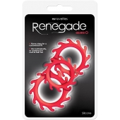 Набор из 3 красных эрекционных колец Renegade Gears - NS Novelties - в Тольятти купить с доставкой