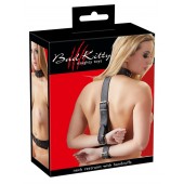 Фиксация на шею и запястья Bad Kitty Neck and Hand Restraints - Orion - купить с доставкой в Тольятти