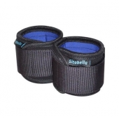 Неопреновые черно-синие наручники - Sitabella - купить с доставкой в Тольятти