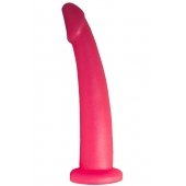Розовый стимулятор простаты из геля - 18 см. - LOVETOY (А-Полимер) - в Тольятти купить с доставкой