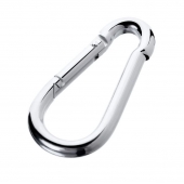 Серебристый карабин TOYFA Metal - ToyFa - купить с доставкой в Тольятти