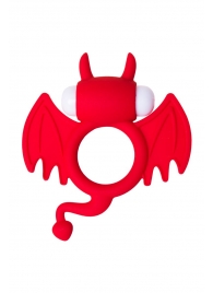 Красное эрекционное кольцо на пенис JOS COCKY DEVIL - JOS - в Тольятти купить с доставкой