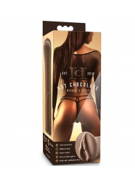 Коричневый мастубратор-вагина Nicole s Kitty - Blush Novelties - в Тольятти купить с доставкой