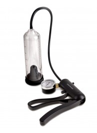 Вакуумная мужская помпа с датчиком давления Pro-Gauge Power Pump - Pipedream - в Тольятти купить с доставкой