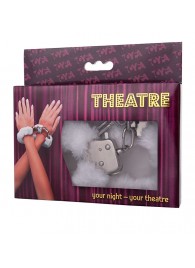 Наручники с белой меховой опушкой - ToyFa - купить с доставкой в Тольятти