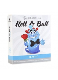 стимулирующий презерватив-насадка Roll   Ball Classic - Sitabella - купить с доставкой в Тольятти