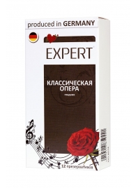 Гладкие презервативы Expert  Классическая опера  - 12 шт. - Expert - купить с доставкой в Тольятти