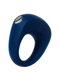 Синее эрекционное кольцо на пенис Satisfyer Ring 2 - Satisfyer - в Тольятти купить с доставкой