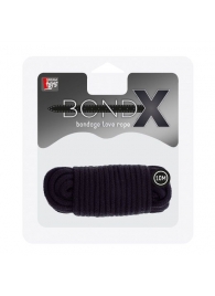 Черная веревка для связывания BONDX LOVE ROPE - 10 м. - Dream Toys - купить с доставкой в Тольятти