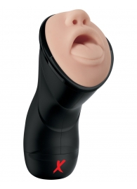 Мастурбатор-ротик Deep Throat Vibrating Stroker - Pipedream - в Тольятти купить с доставкой