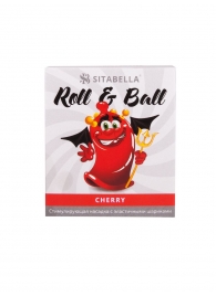 Стимулирующий презерватив-насадка Roll   Ball Cherry - Sitabella - купить с доставкой в Тольятти